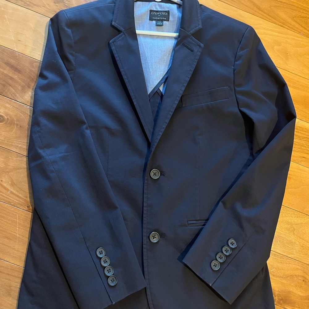 Crewcuts THOMPSON Navy Blue Blazer : Size 10
